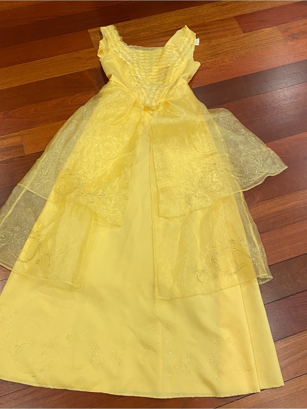 Disney Belle Beauty and the Beast Princess Gown Adult Small